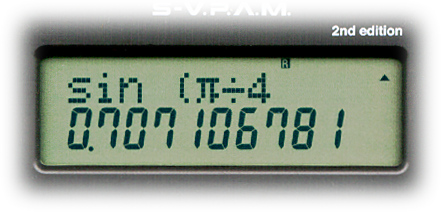 fx-82MS 2nd edition display