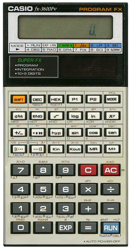 CASIO fx-3600P