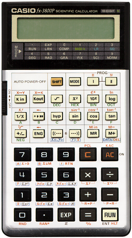 CASIO fx-3800P
