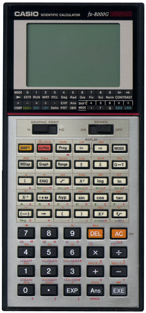 CASIO fx-8000G