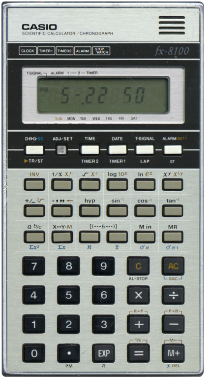 CASIO fx-8100