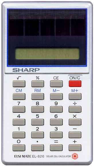 SHARP EL-826