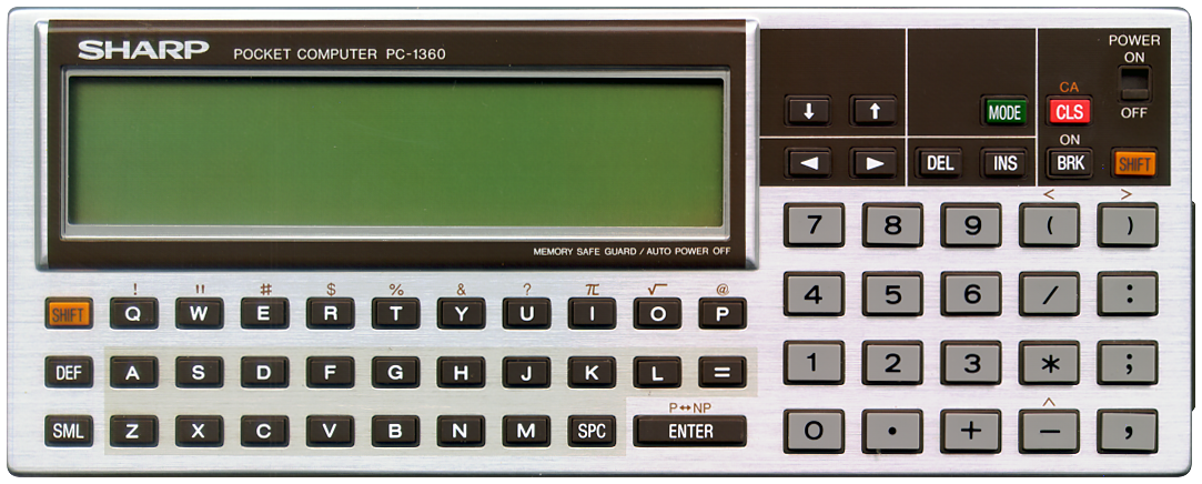 SHARP PC-1360