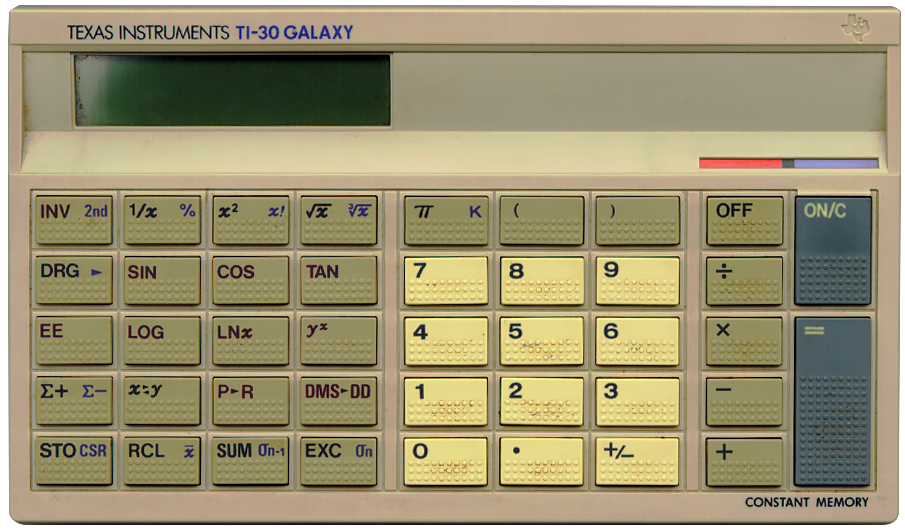 TI-30 GALAXY