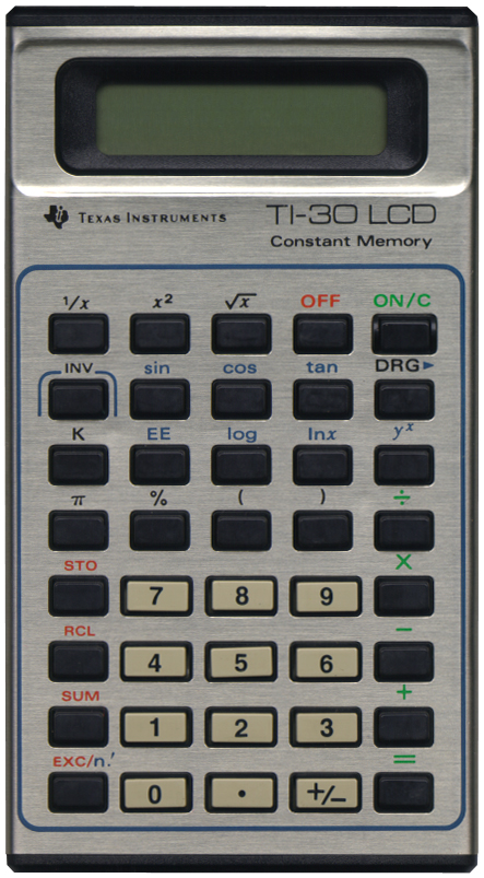 TI-30 LCD